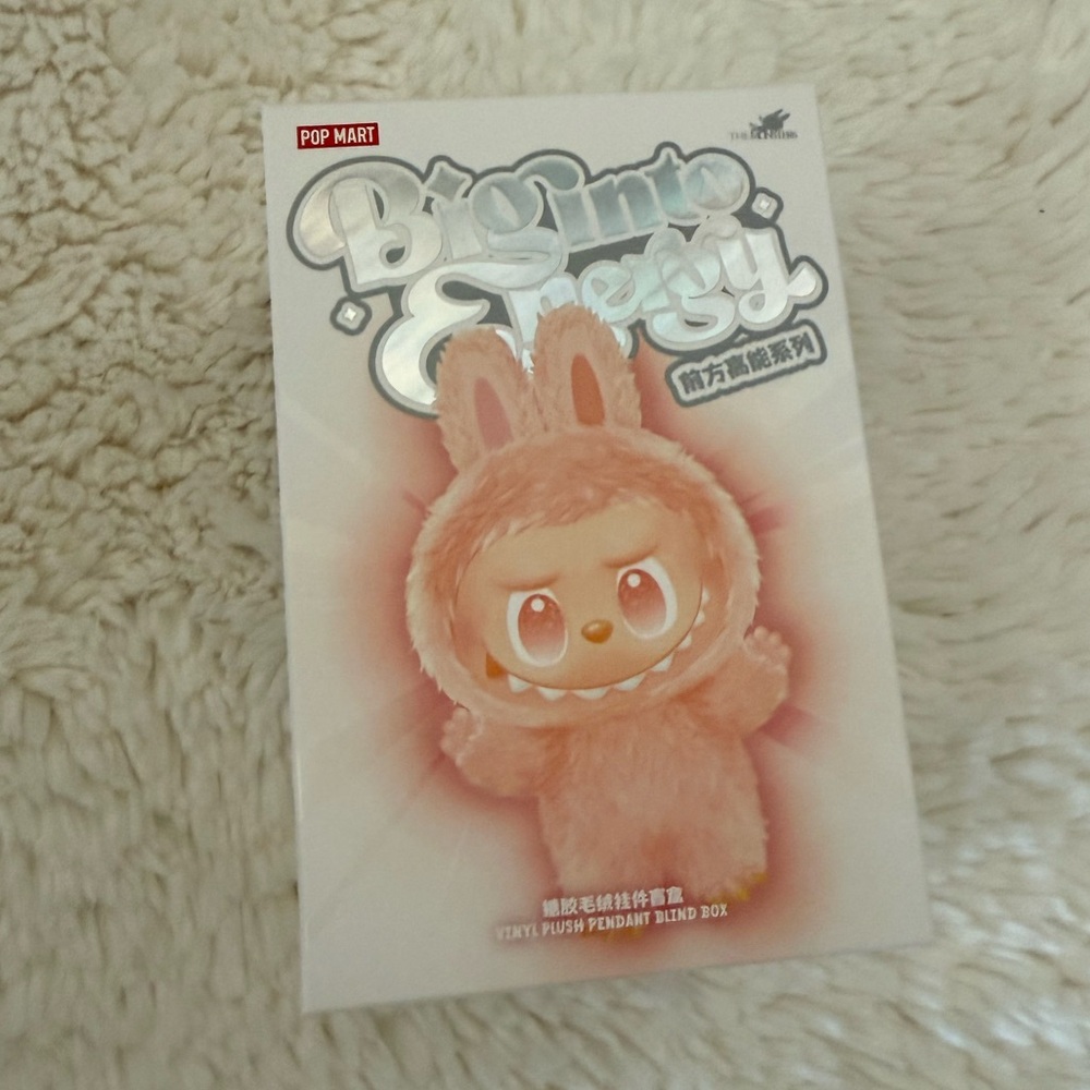 Pop Mart New the Monsters big into energy labubu happiness